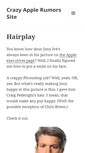 Mobile Screenshot of crazyapplerumors.com